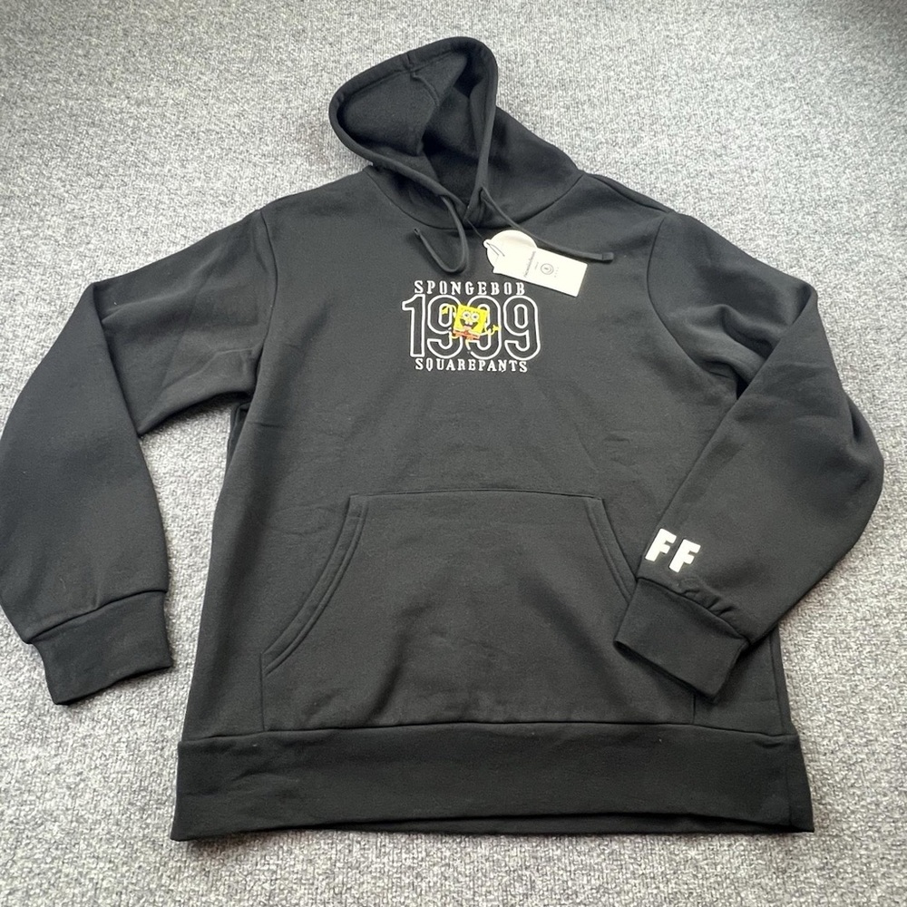 Neff Black Spongebob Graphic Hoodie